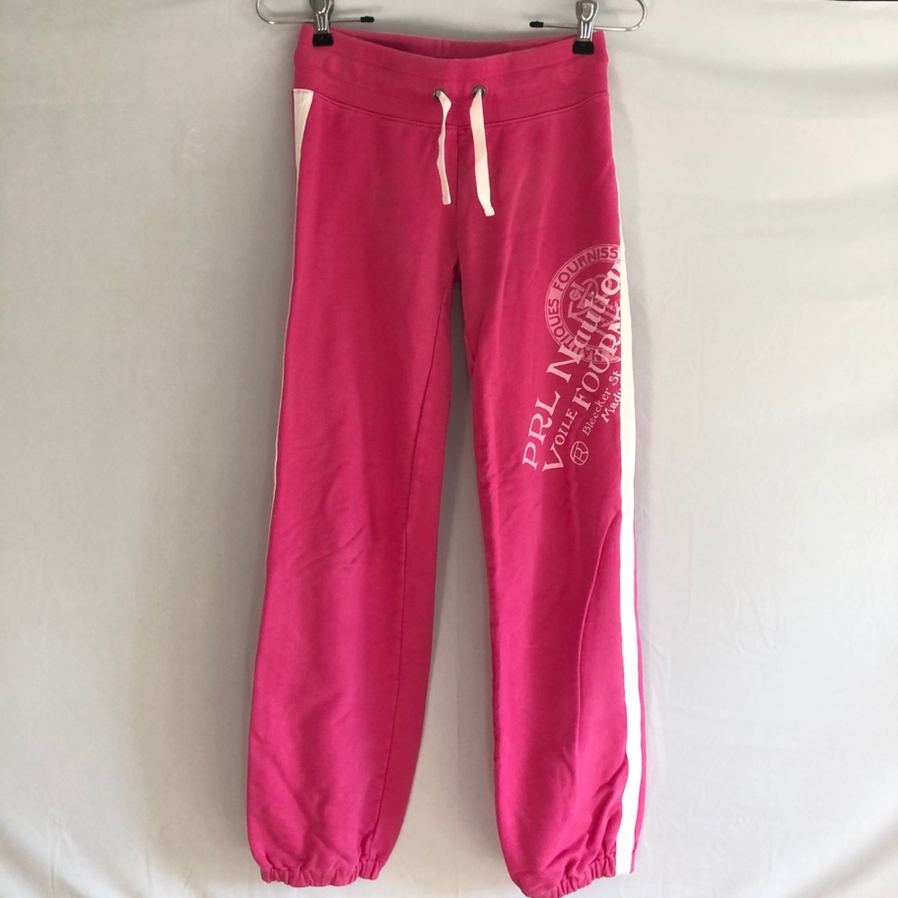 Kids pink sweatpants